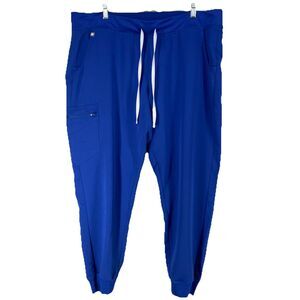 Women's Blue Jogger Pants Scrubs
